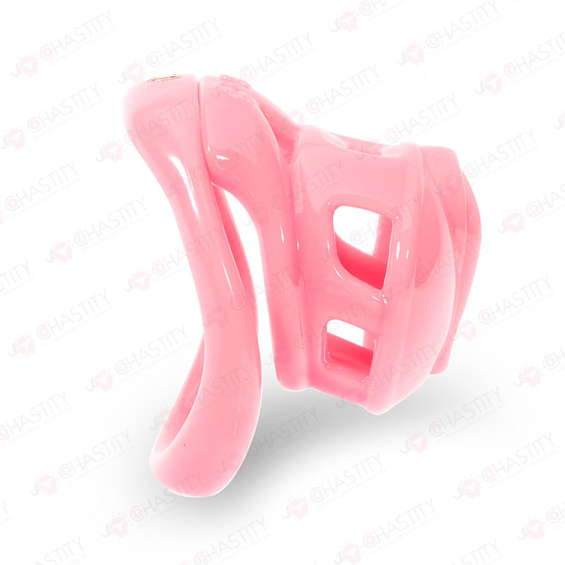 Pink Vulva Chastity Cage