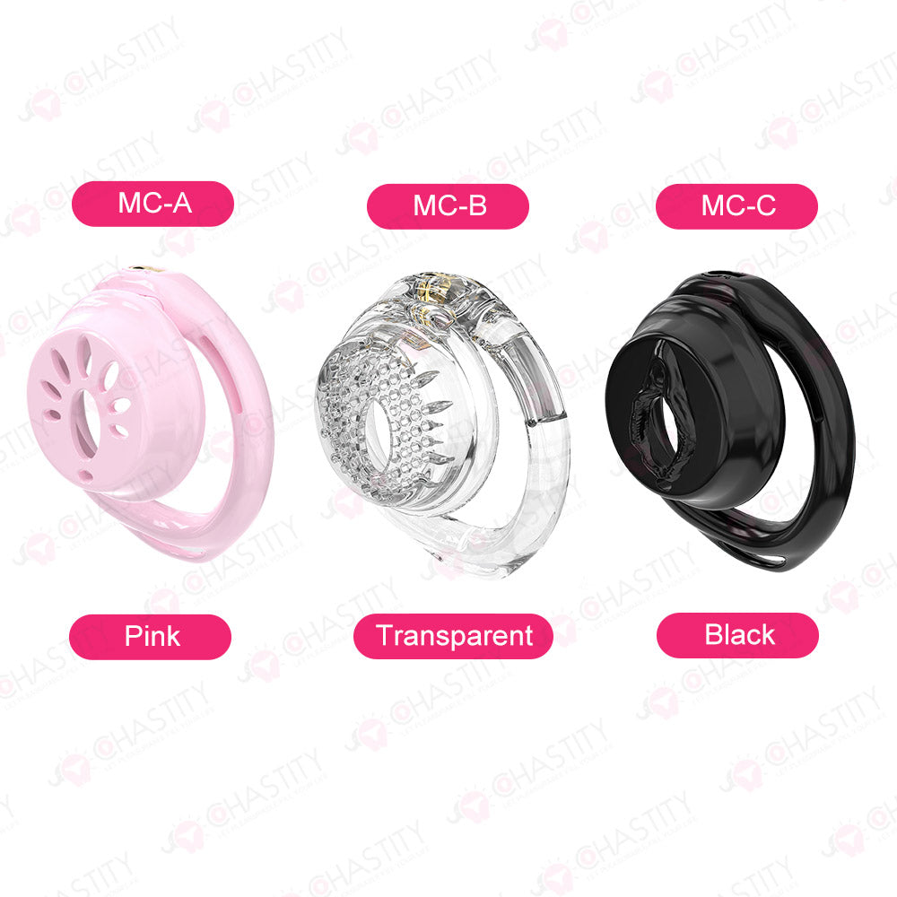 Removable Inverted Flat Chastity Cage
