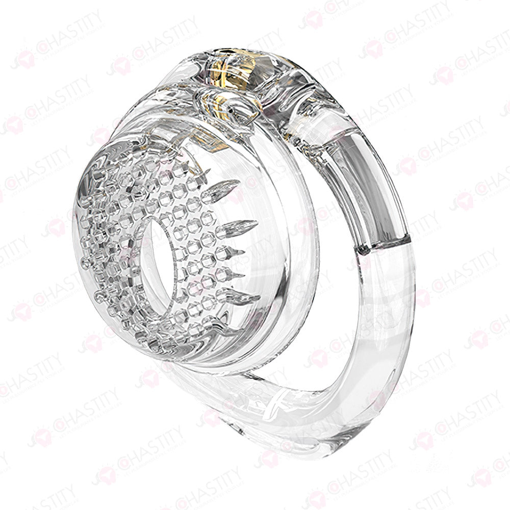 Removable Inverted Flat Chastity Cage