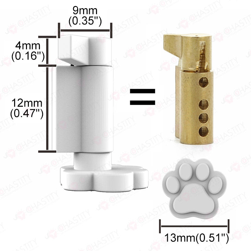 Resin Chastity Lock Cylinder