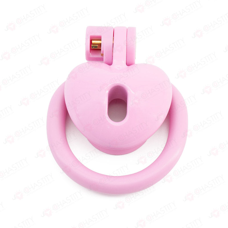 Reverse Heart Chastity Cage