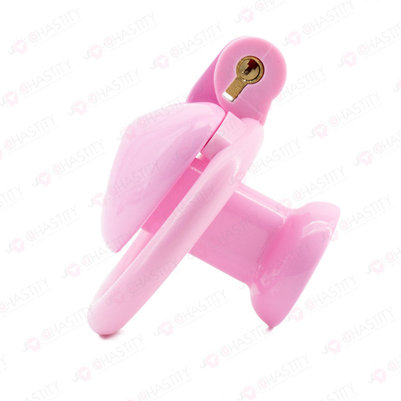 Reverse Heart Chastity Cage
