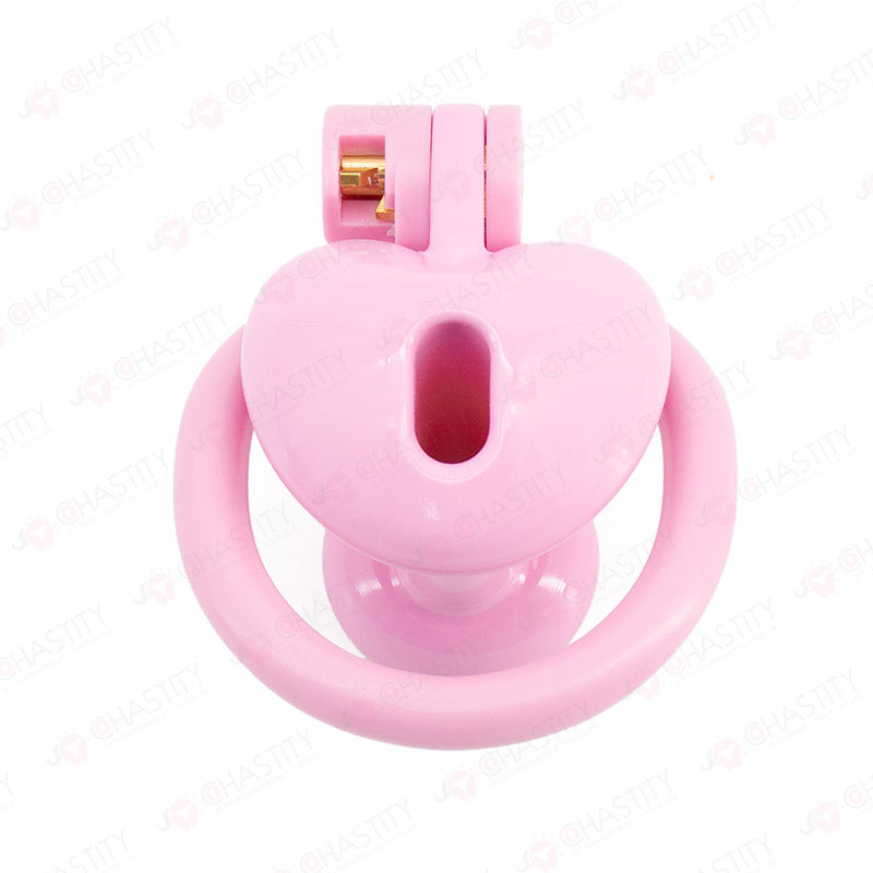 Reverse Heart Chastity Cage