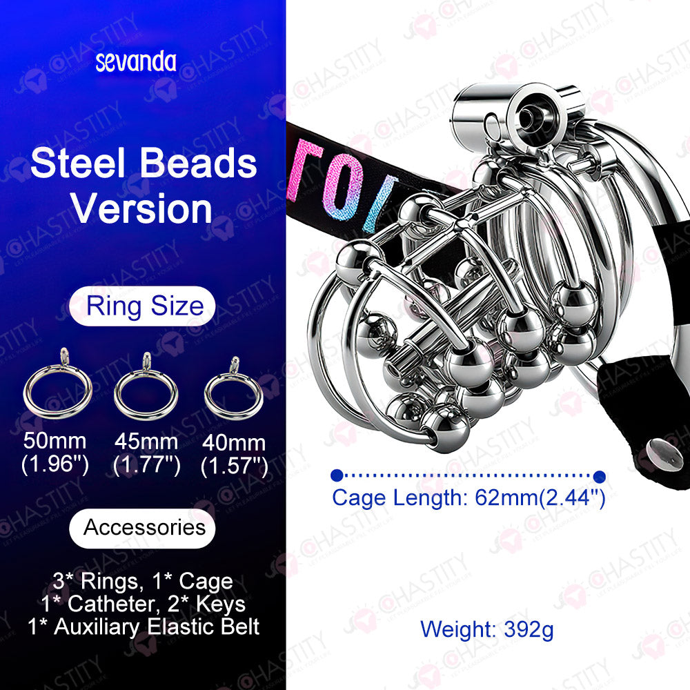 Sevanda Anti Pullout Chastity Cage