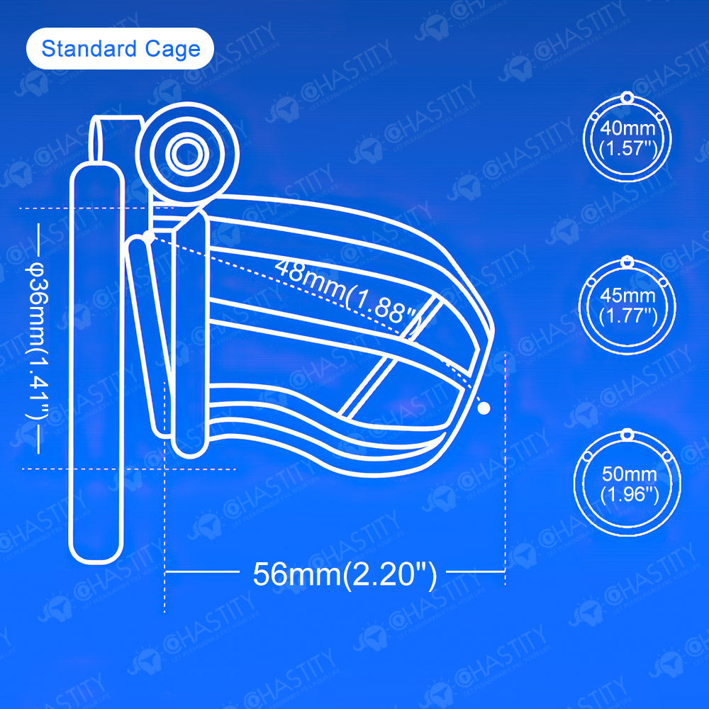 Sevanda Anti Pullout Chastity Cage