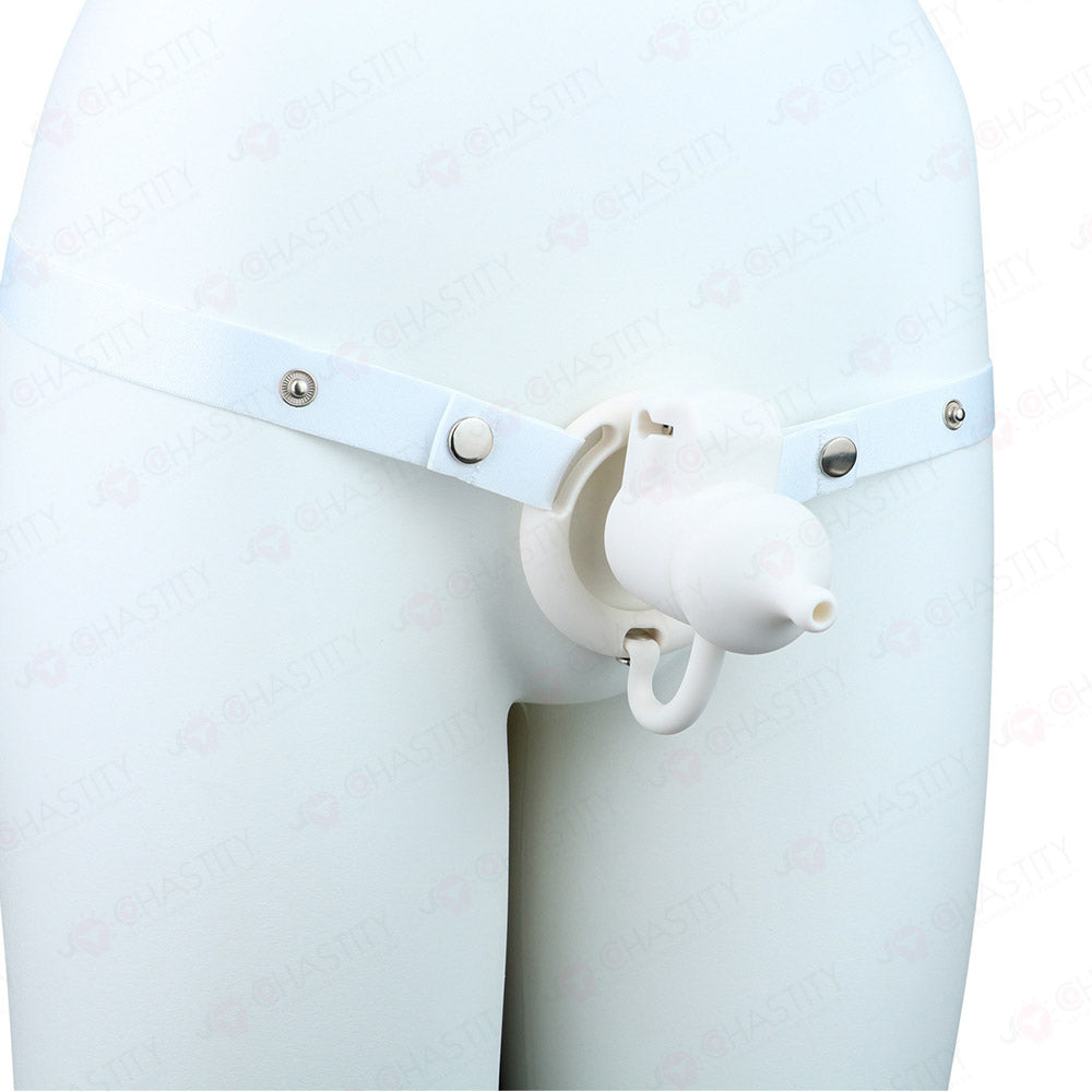 Silicone Baby Bottle Starter Chastity Cage