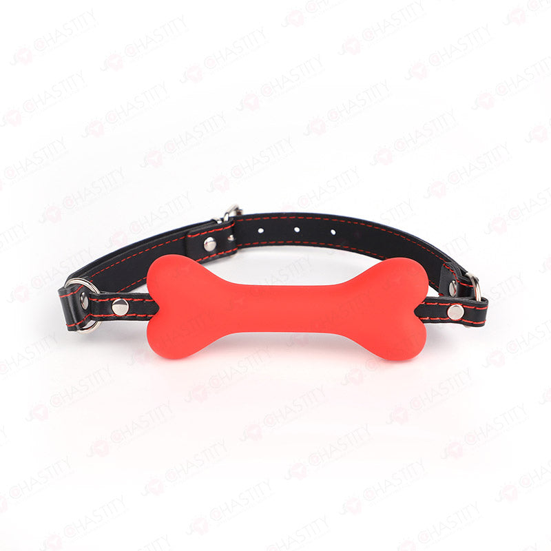 Silicone Dog Bone Gag
