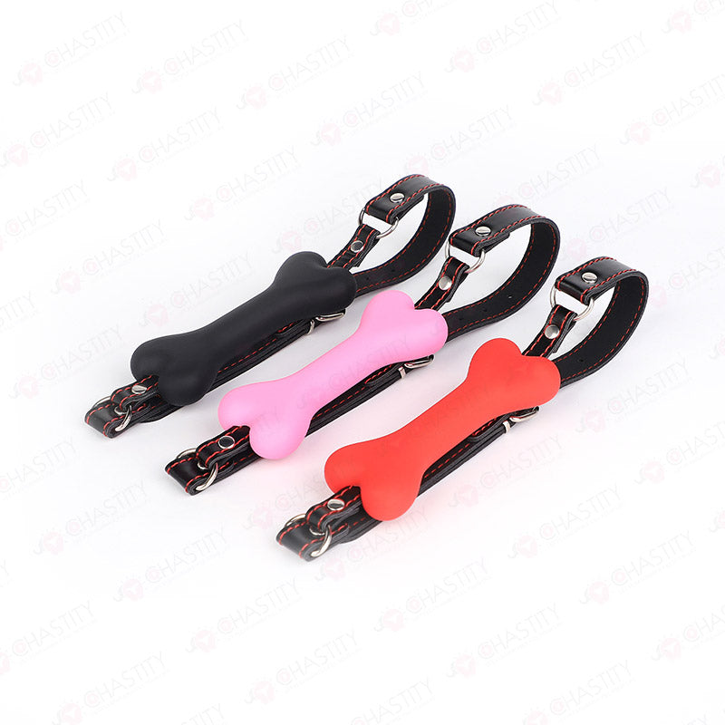 Silicone Dog Bone Gag