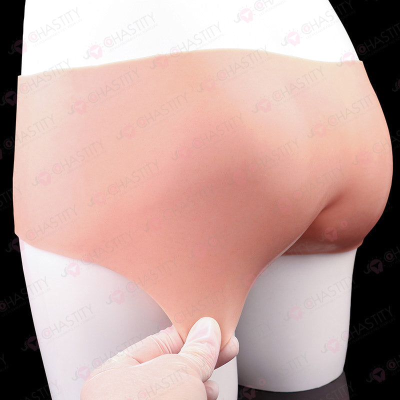 Silicone Realistic Hollow Penis Sleeve Pants