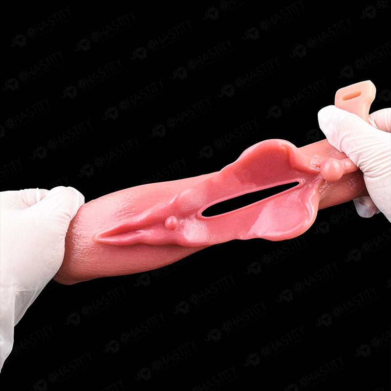 Silicone Sissy Chastity Toy