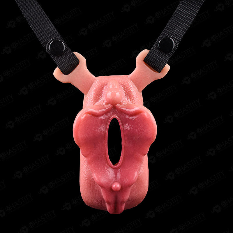 Silicone Sissy Chastity Toy