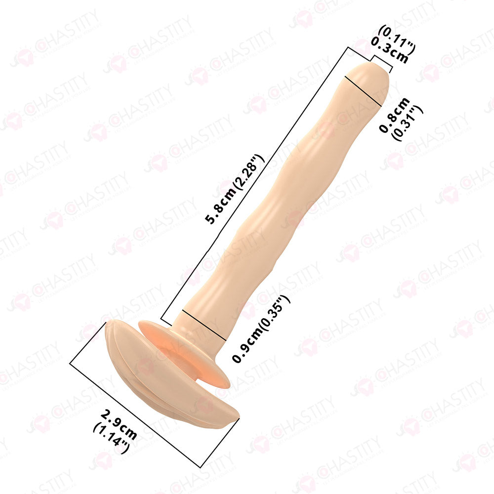 Silicone Urethral Tube - Chastity Device Accessories