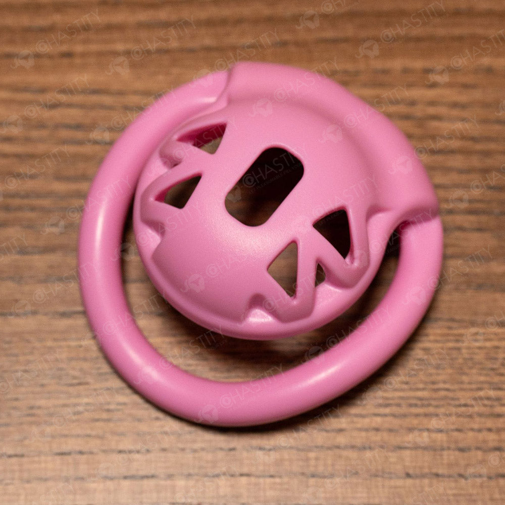 Sissy Pink Concealable Public Chastity Cage