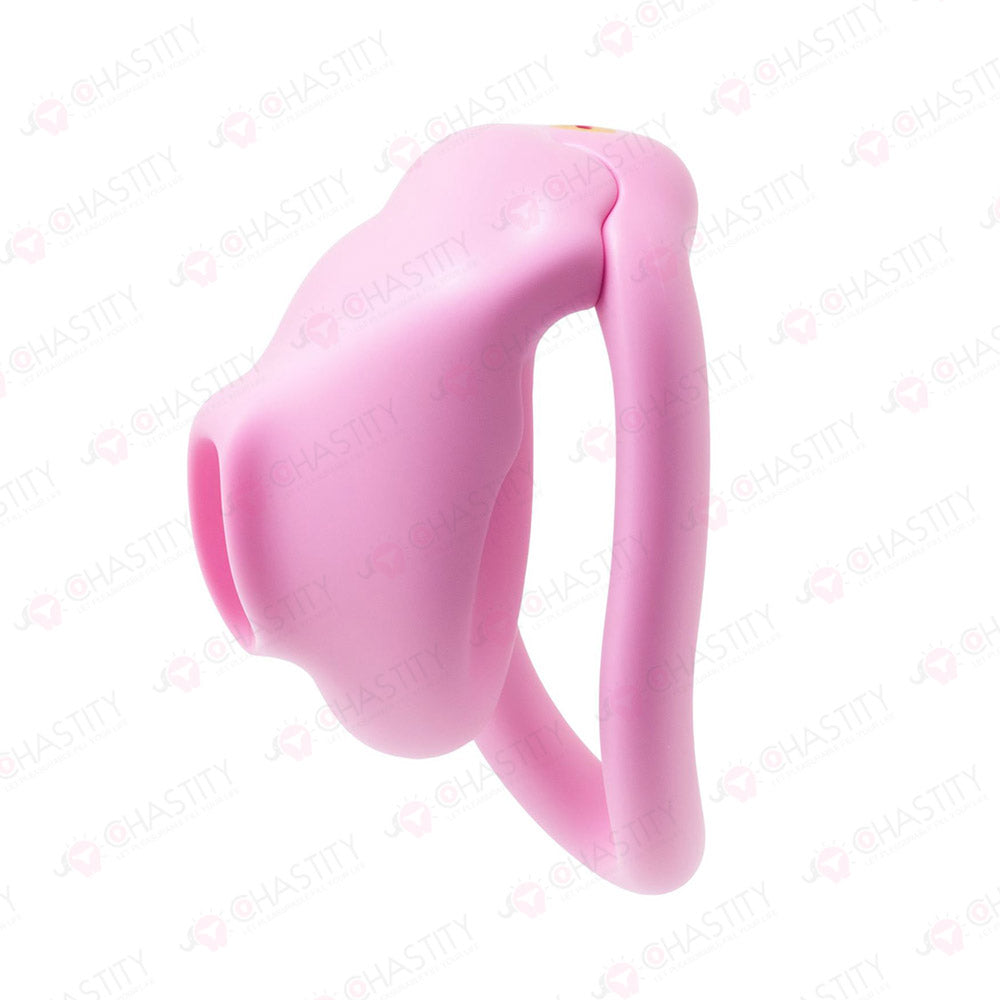 Sissy Pink Concealable Public Chastity Cage