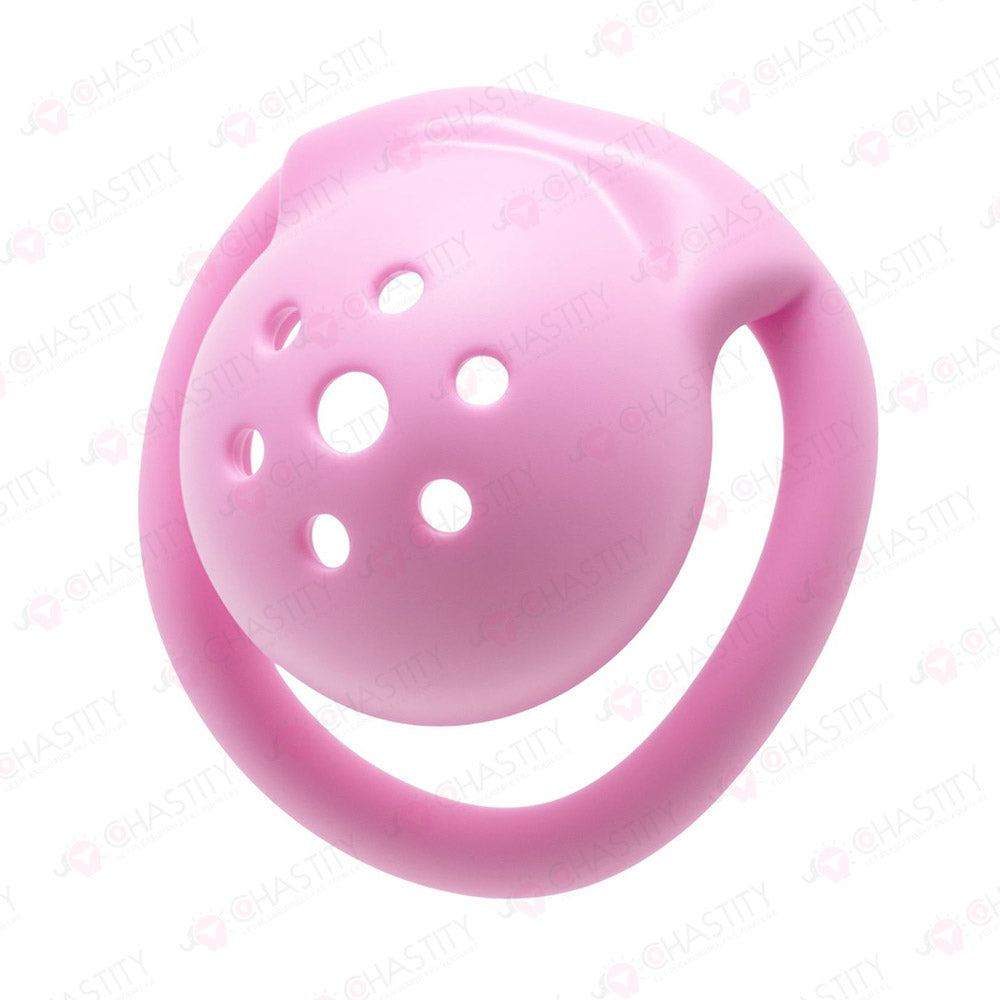 Sissy Pink Concealable Public Chastity Cage