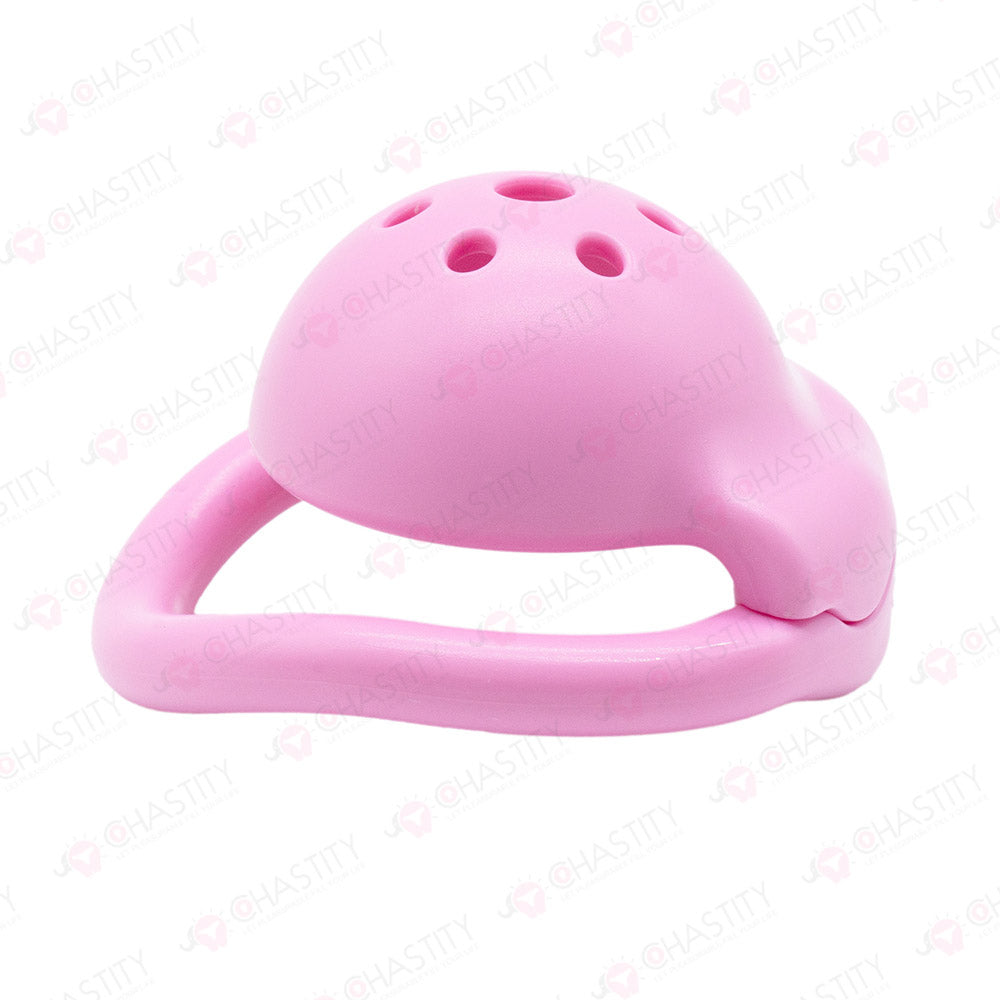 Sissy Pink Concealable Public Chastity Cage