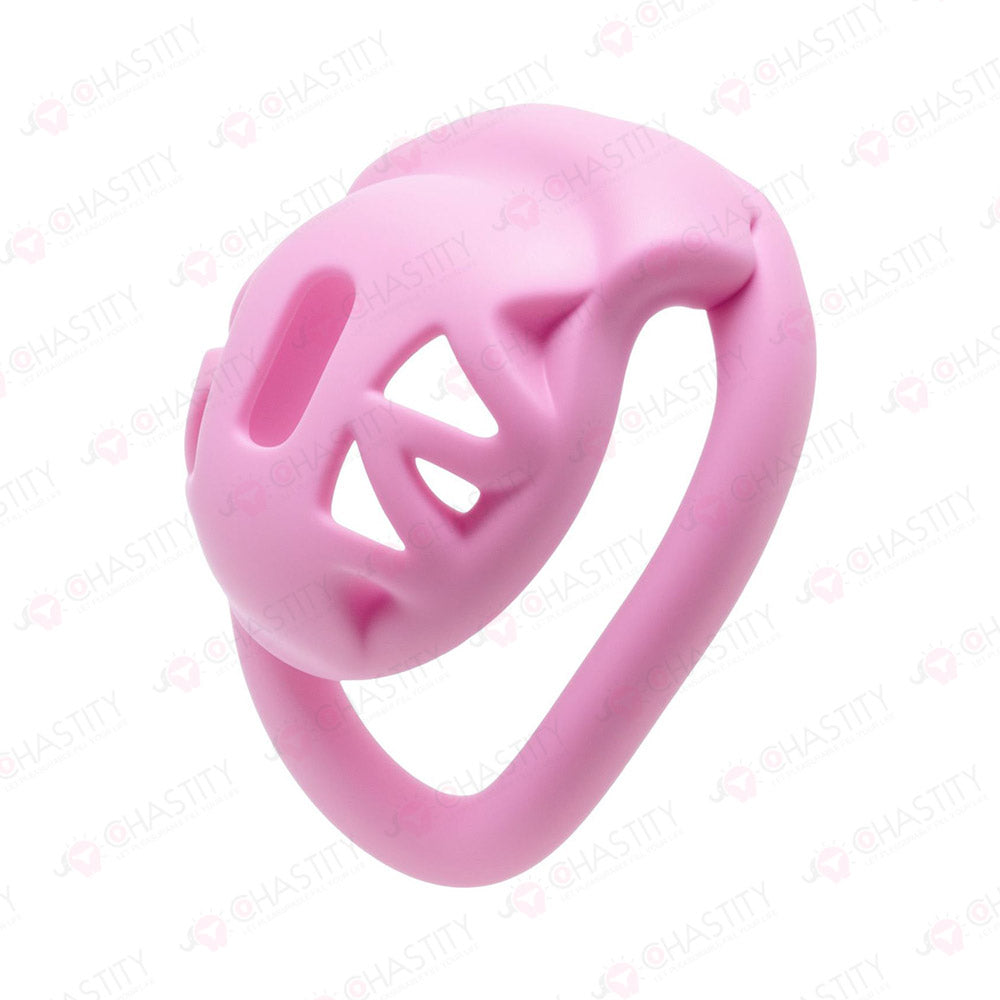 Sissy Pink Concealable Public Chastity Cage