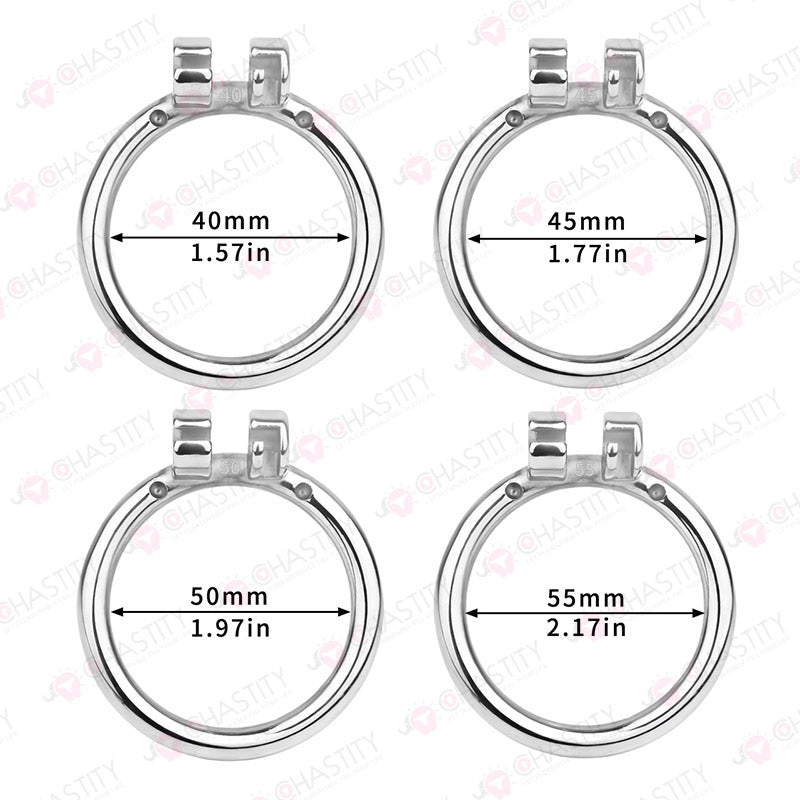 Small Stainless Steel PA Cock Cage