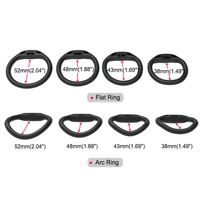 Snake Fangs 3D Print Chastity Lock