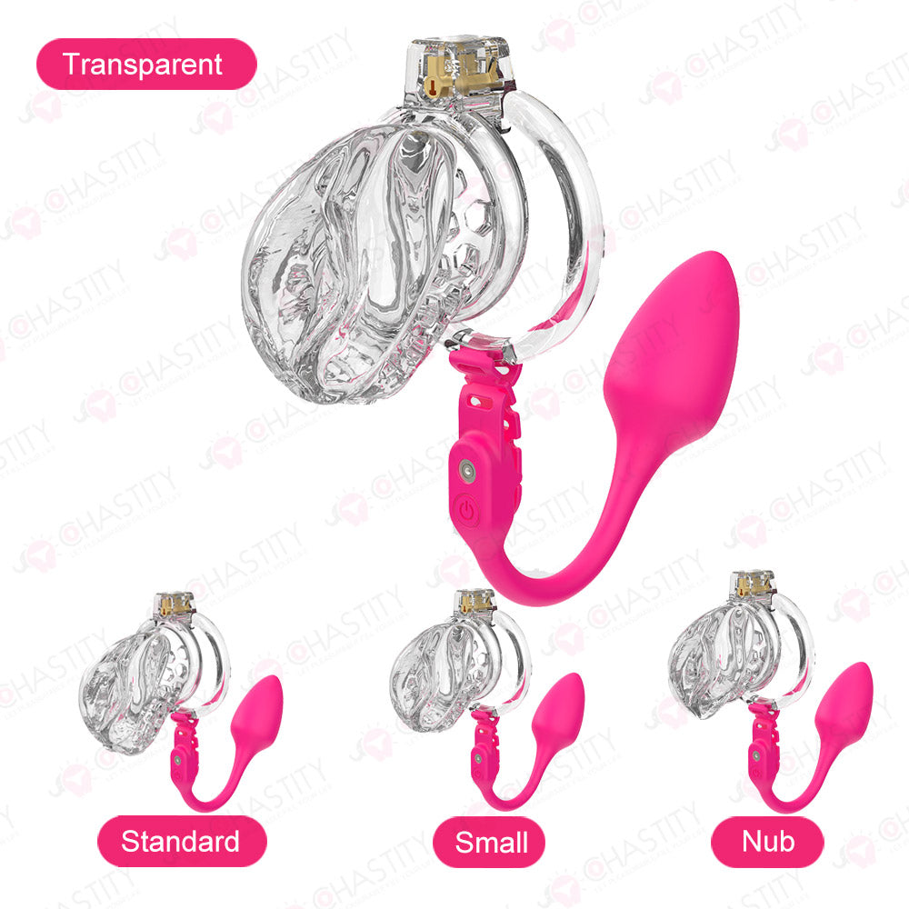 Soft Male Chastity With Long Distance Butt Plug