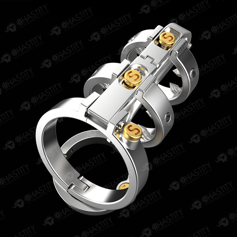 Steampunk Series Chastity Cage Torture