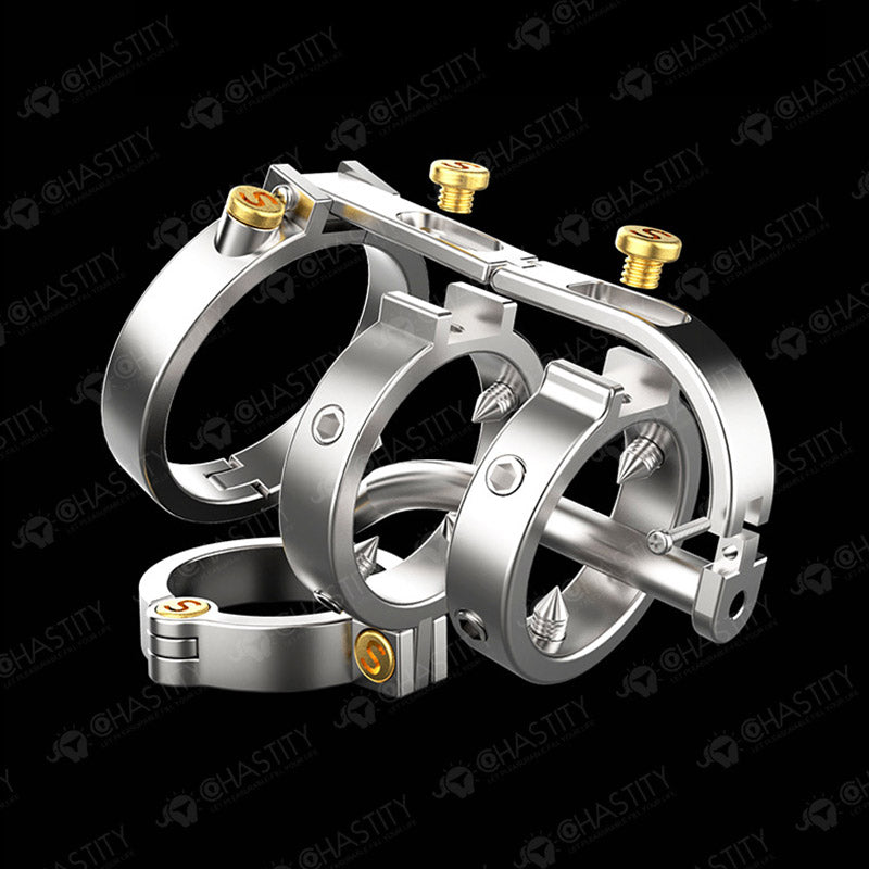 Steampunk Series Chastity Cage Torture
