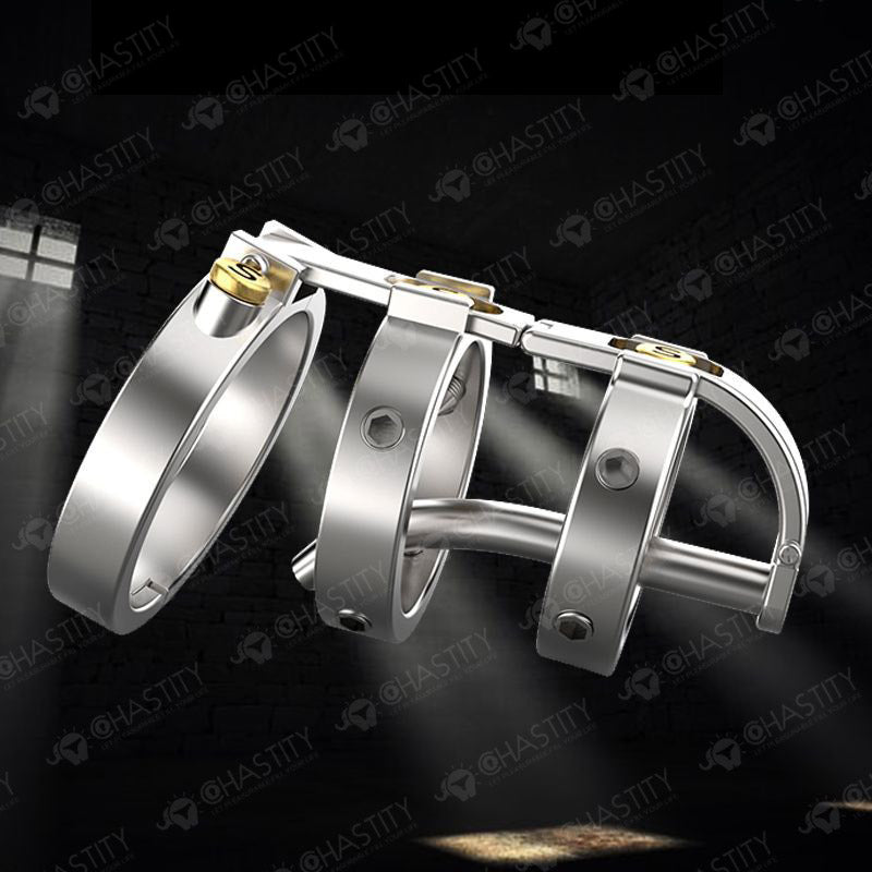 Steampunk Series Chastity Cage Torture