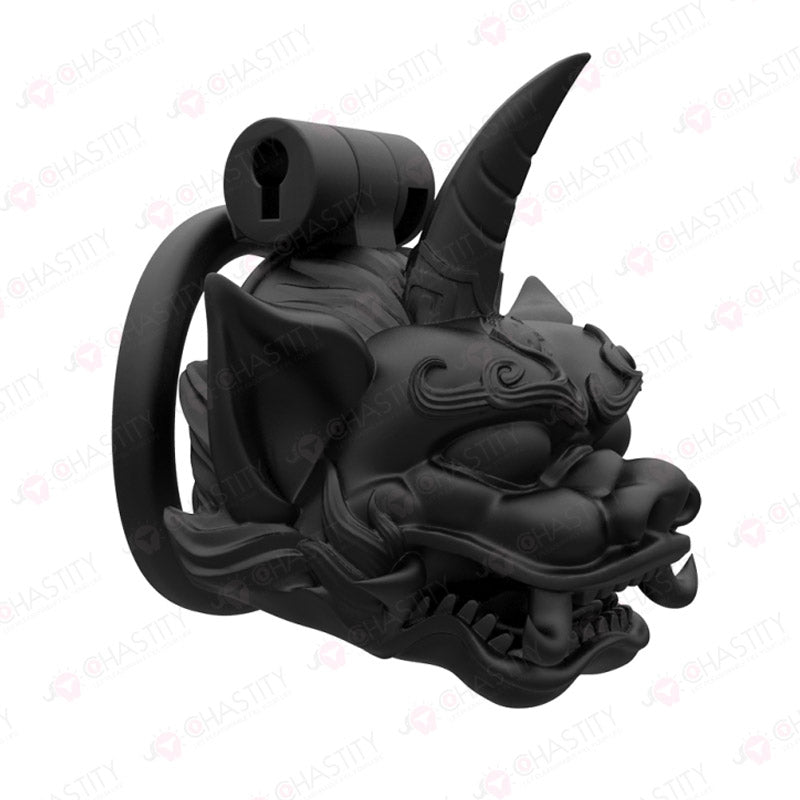 Unicorn Chastity Cage With 4 Rings