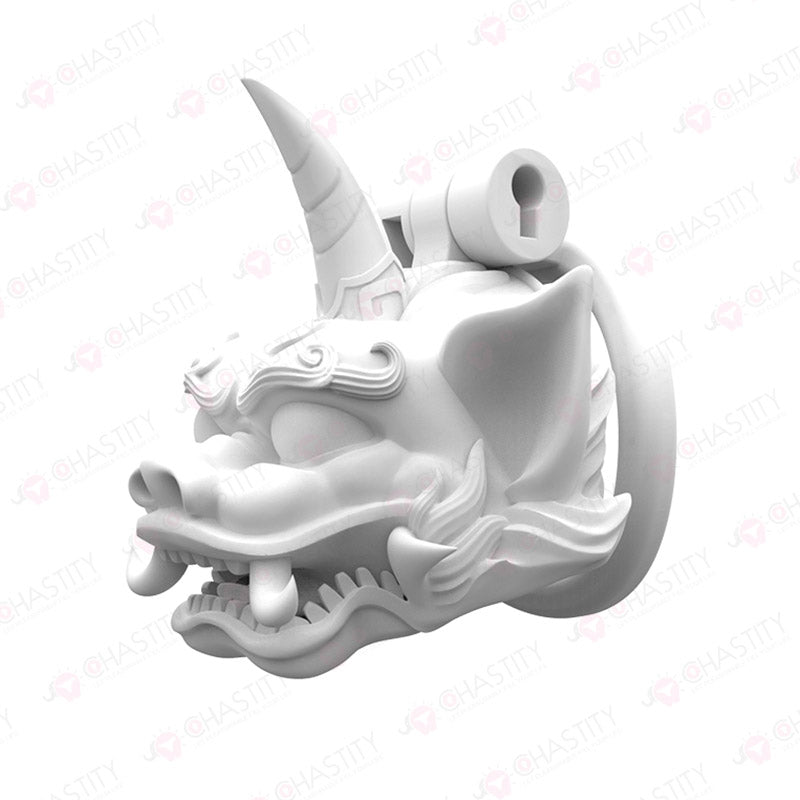 Unicorn Chastity Cage With 4 Rings