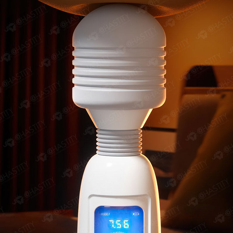 Vibrator Wand With LCD Screen