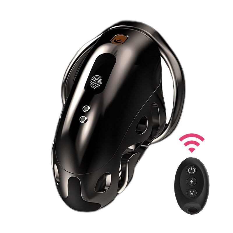 Remote Control Electric Shock Chastity Cage