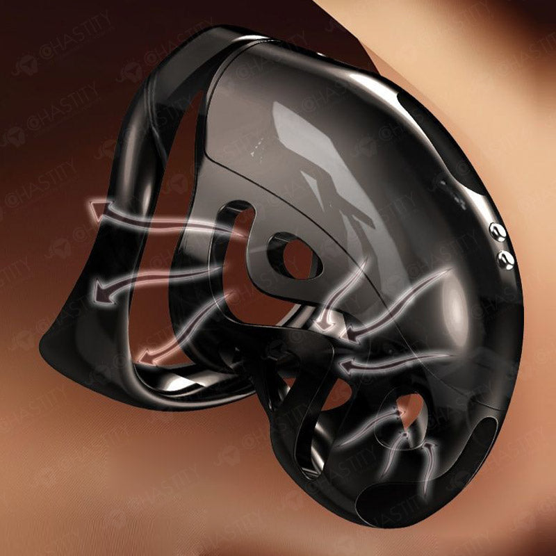 Remote Control Electric Shock Chastity Cage