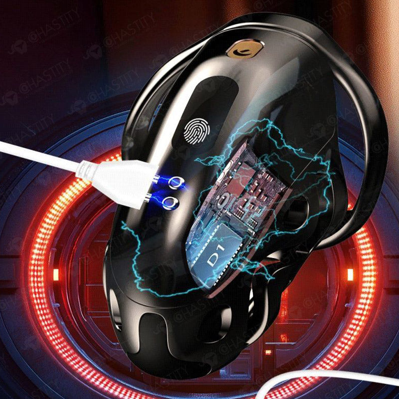 Remote Control Electric Shock Chastity Cage