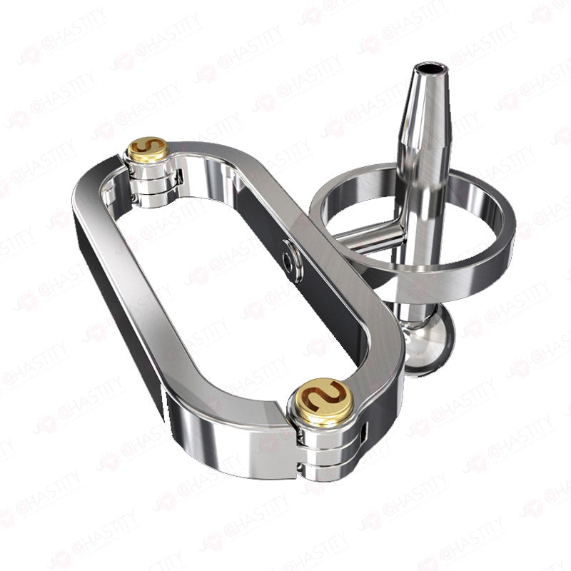 BDSM Bondage With Pa Chastity Device