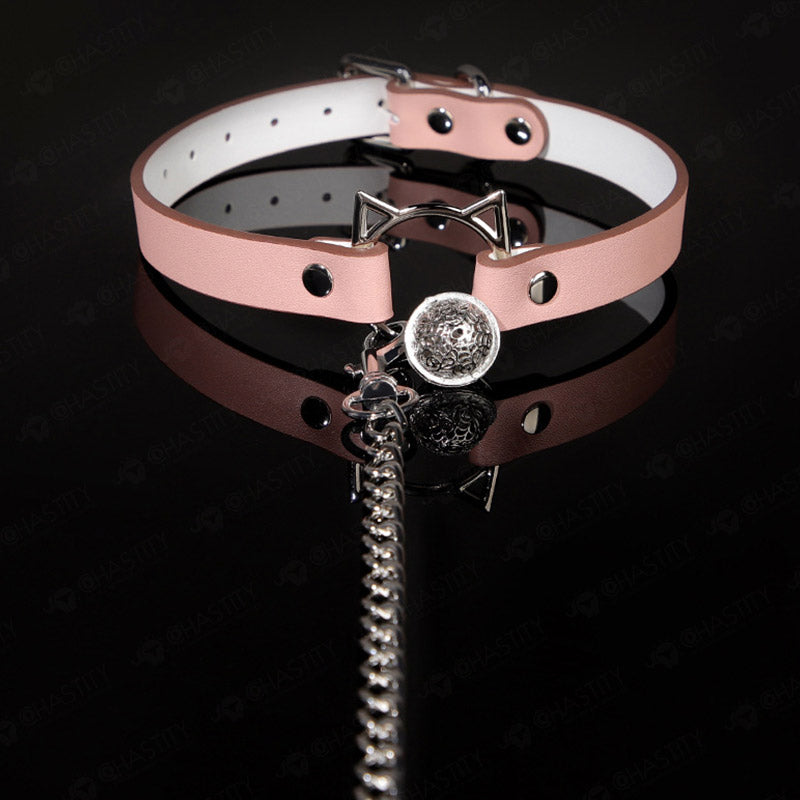 BDSM Cat Collar With Bell