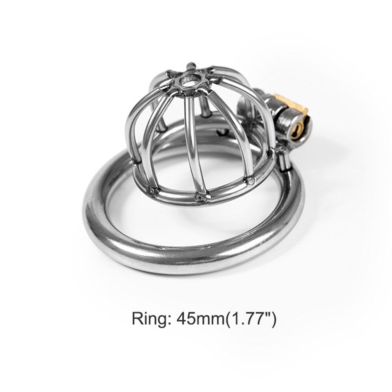 BDSM Cock Cage (3 Rings)