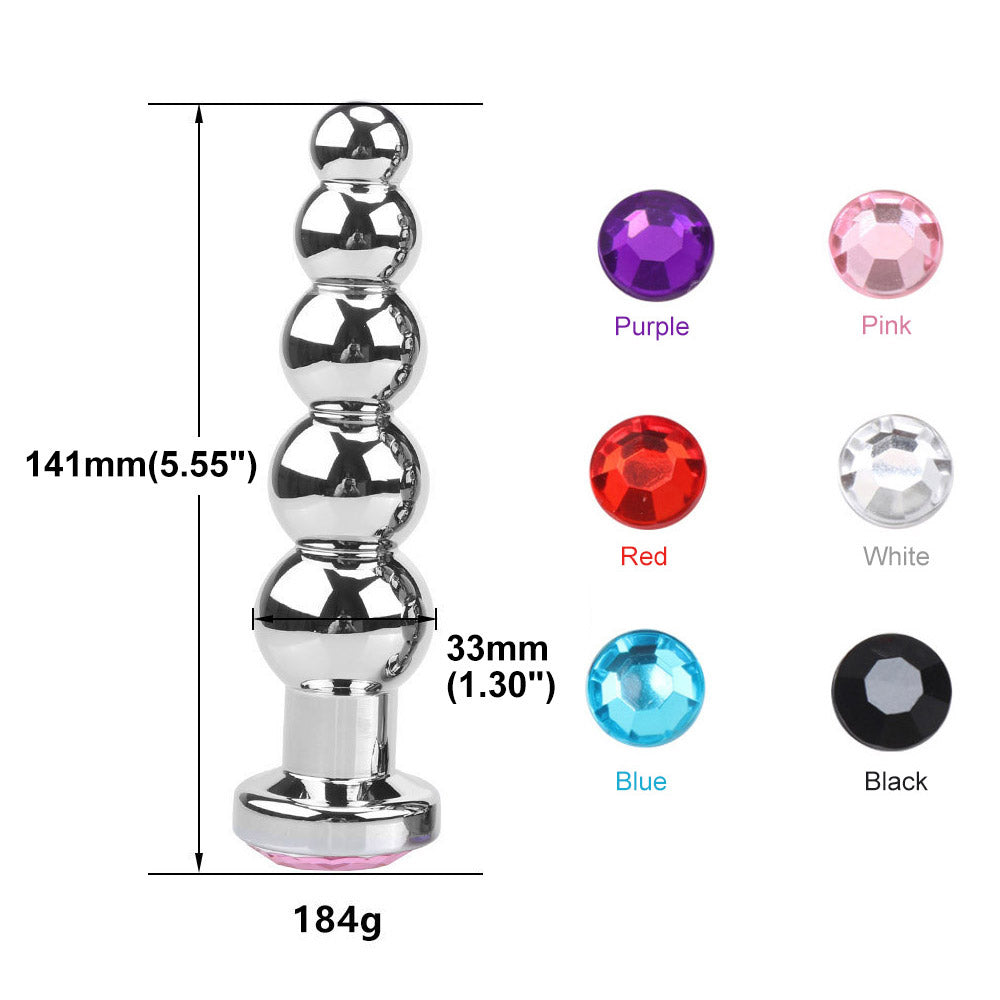 beaded butt plug