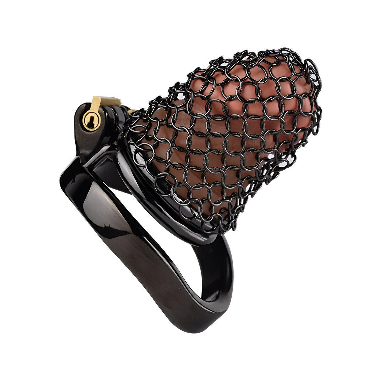 Soft Black Chastity Armor