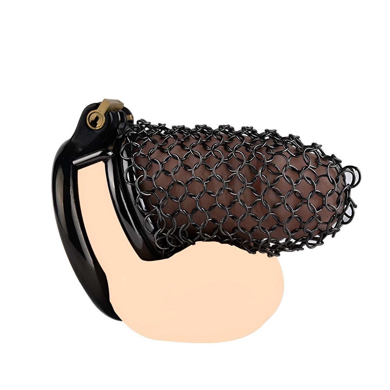 Soft Black Chastity Armor