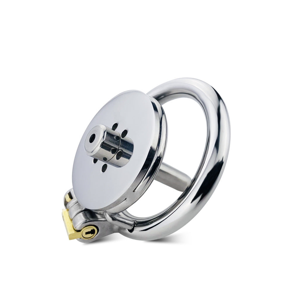 chastity device with urethral insert