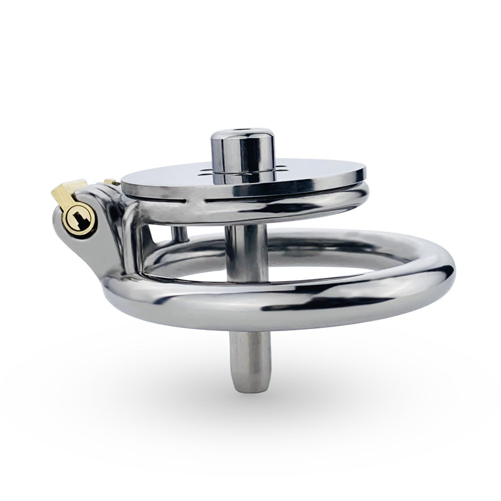 chastity device with urethral insert