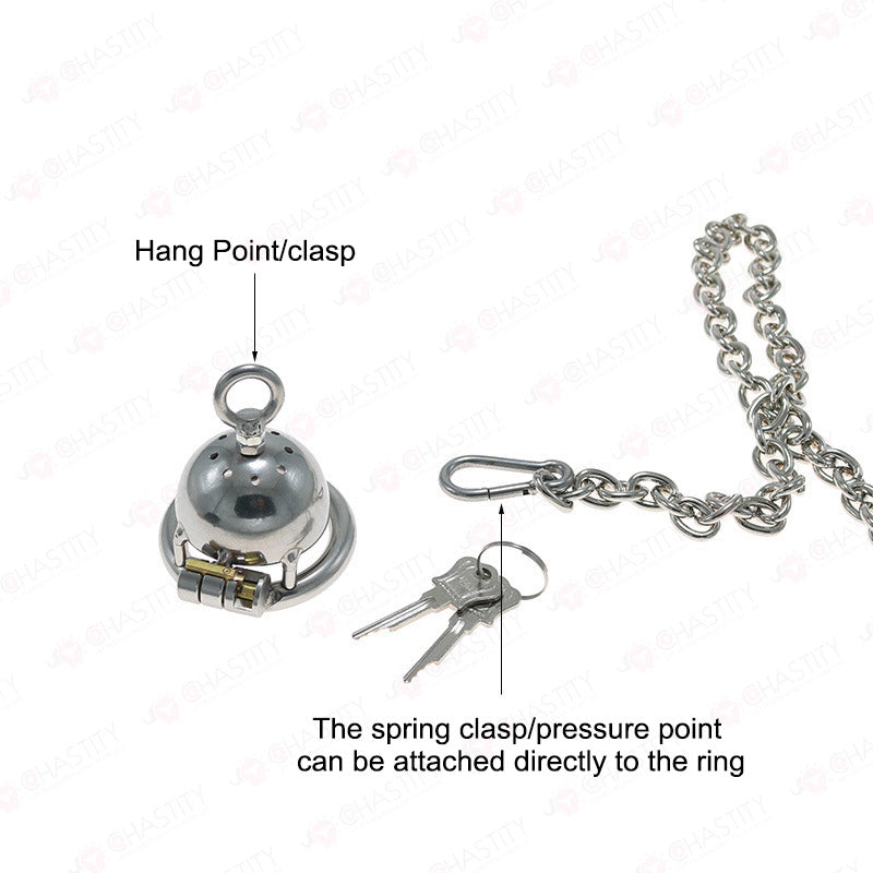 Chastity Slave's Cock Restraint