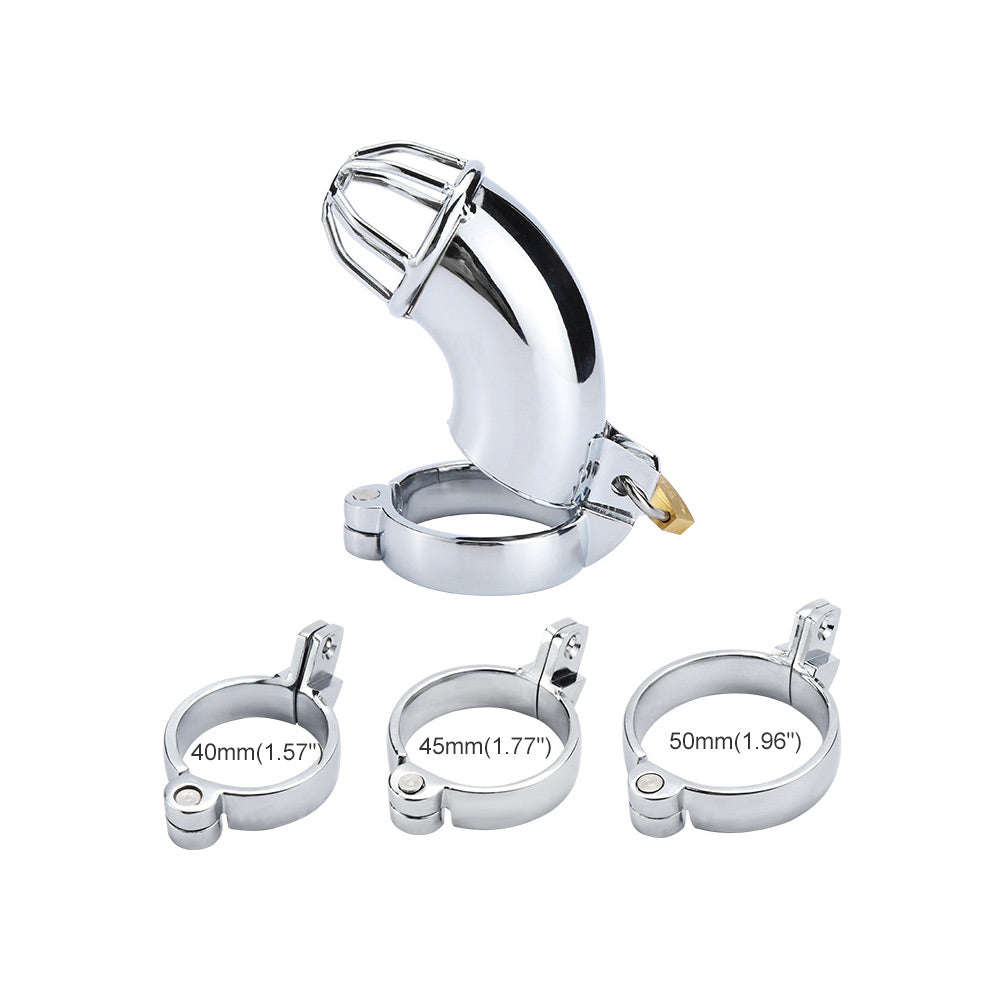 Large Chastity Cage (3 Rings)