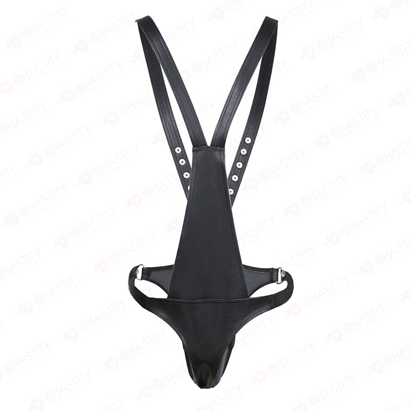 Leather Men’s Chastity Underwear
