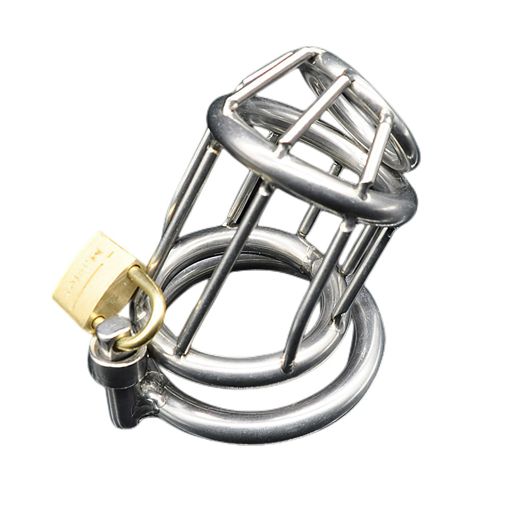 Locked In Steel Chastity Device