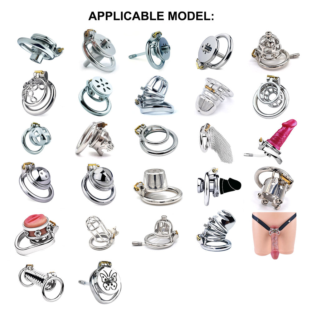 Chastity Cage Accessory Ring (With Ears) & Belt