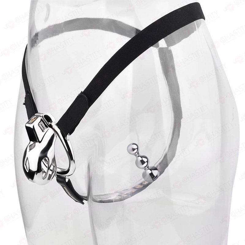 Premium Chastity Cage With Strap