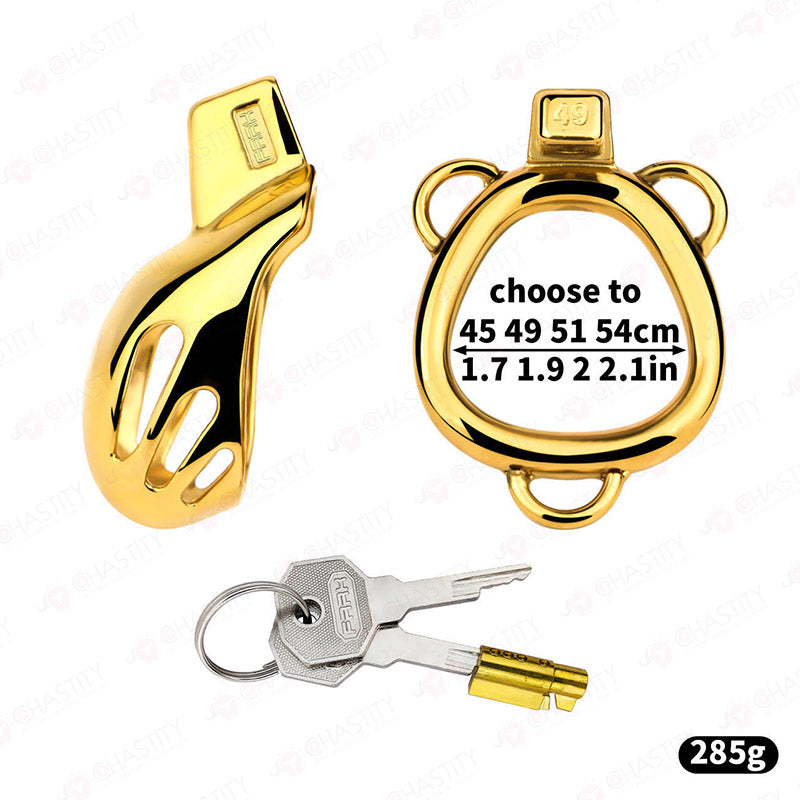Premium Chastity Cage With Strap