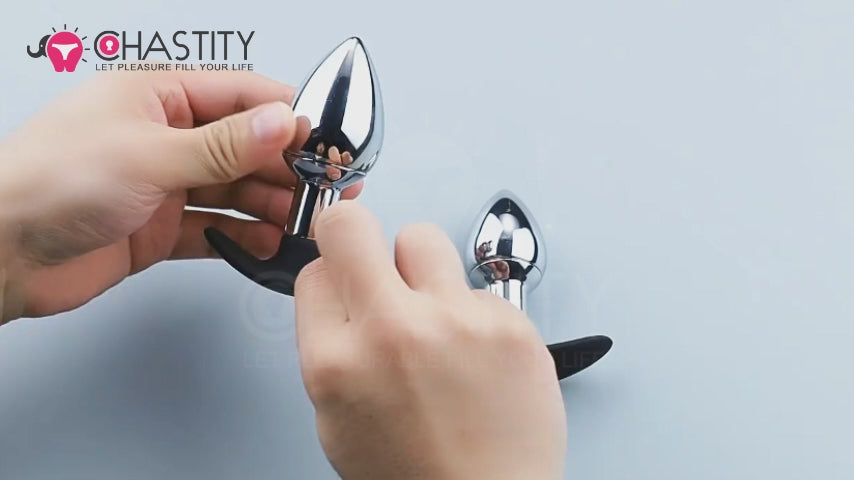 Internal Steel Ball Butt Plug Video