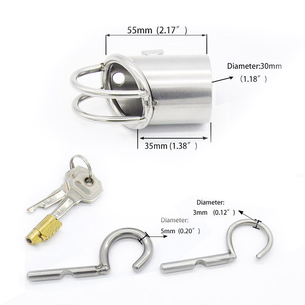 slave locked in chastity